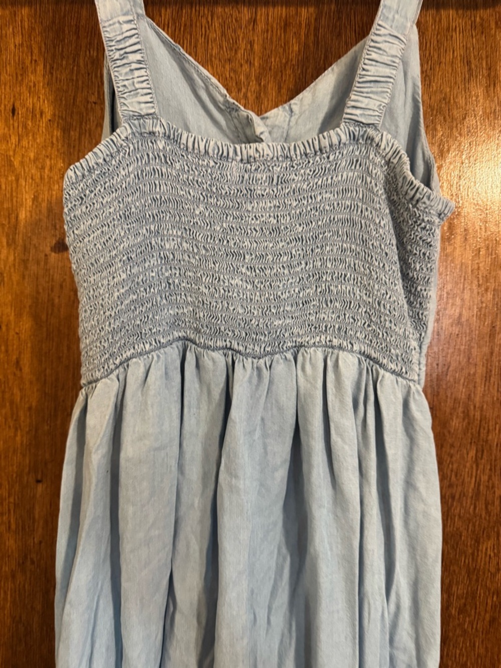 J. Crew Light Blue Button-Front Sundress - Picture 5 of 5